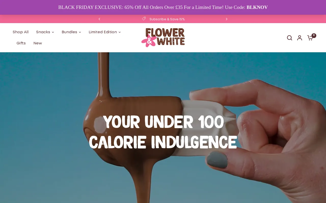 Flower & White screenshot