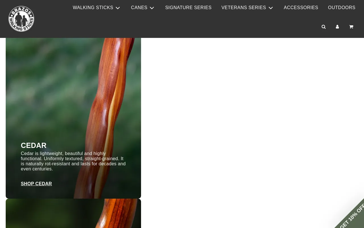 Brazos Walking Sticks screenshot