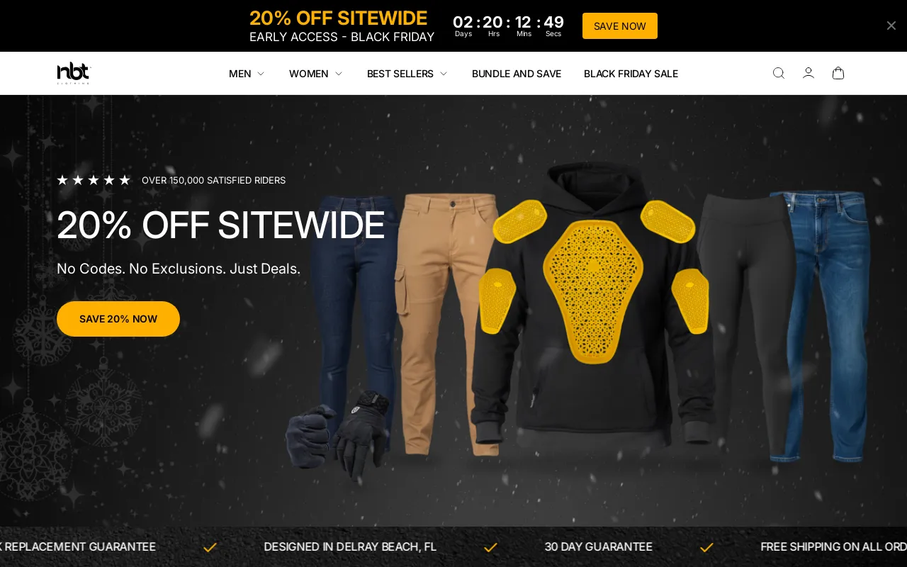 NBT Clothing screenshot