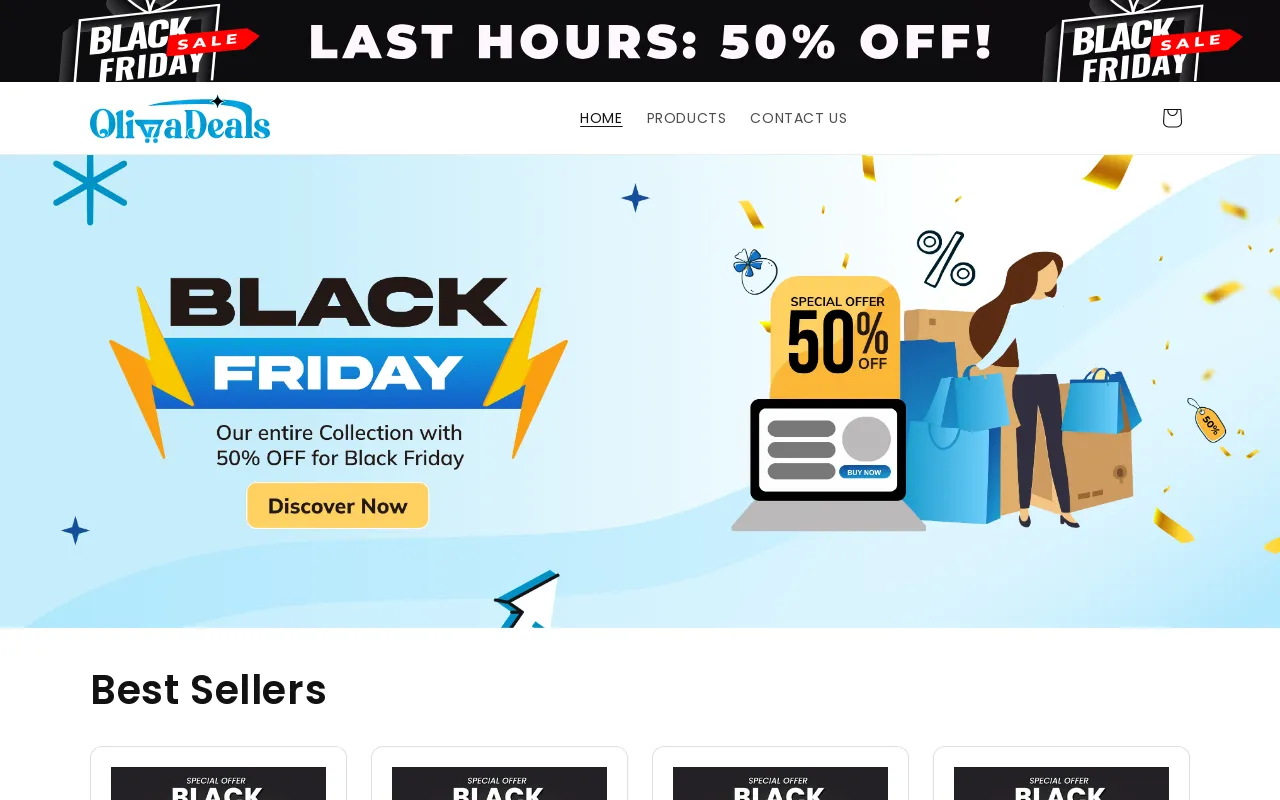 OlivaDeals screenshot