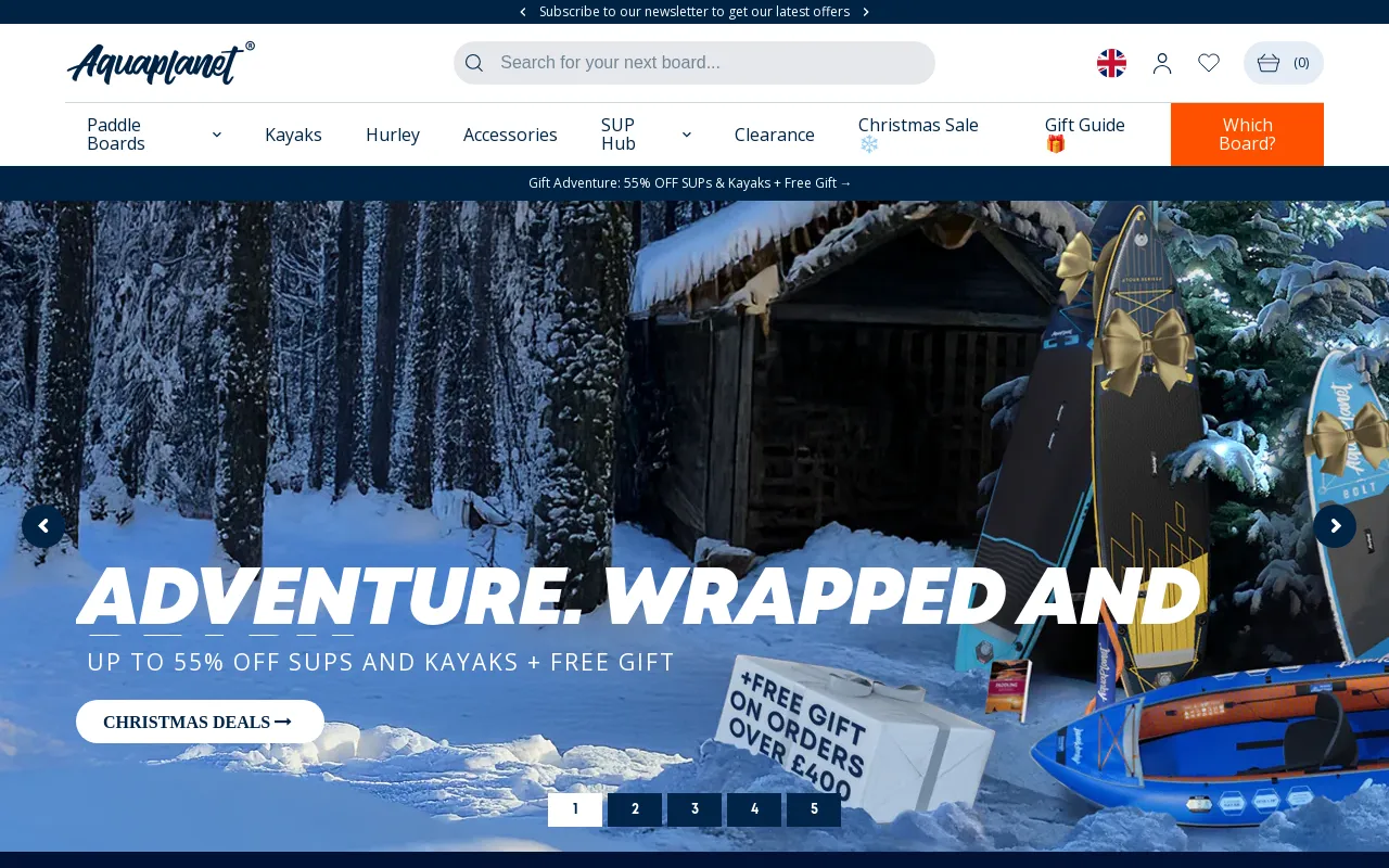 Aquaplanet screenshot