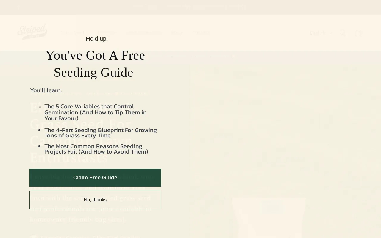 Striped Seed Co. screenshot