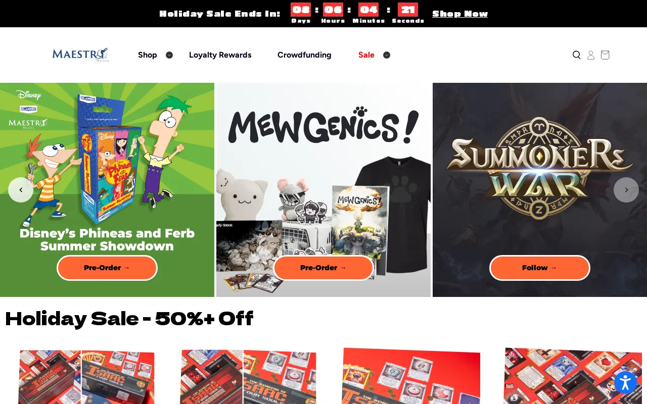 Maestro Media screenshot