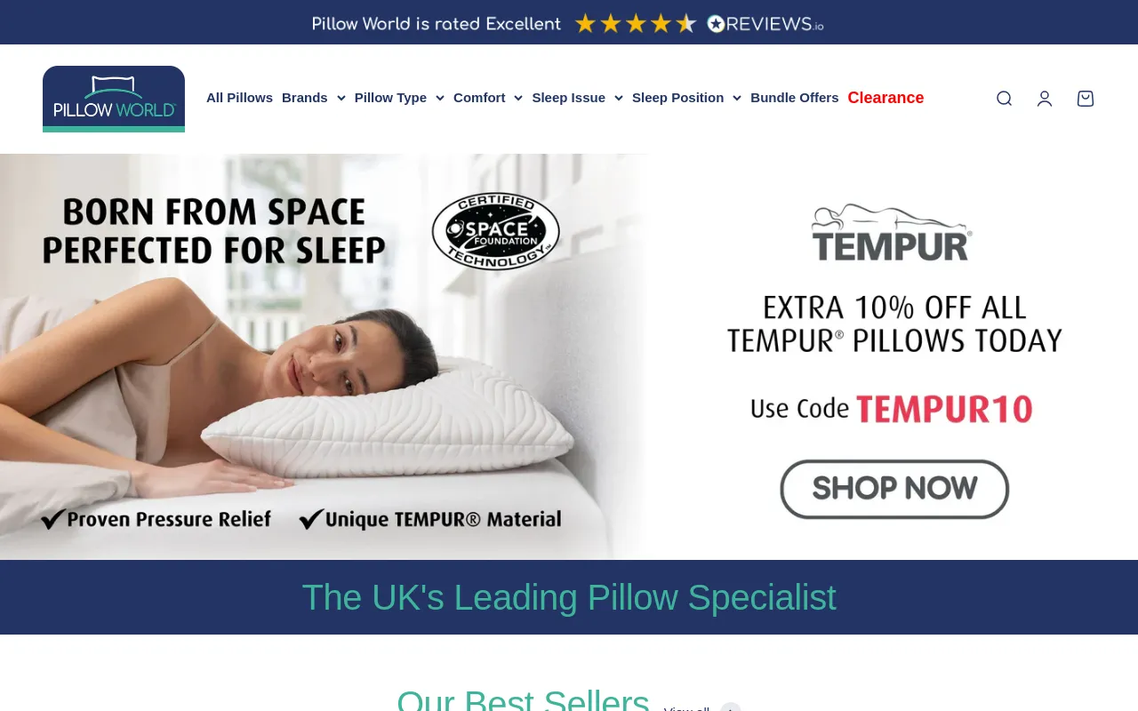 Pillow World screenshot