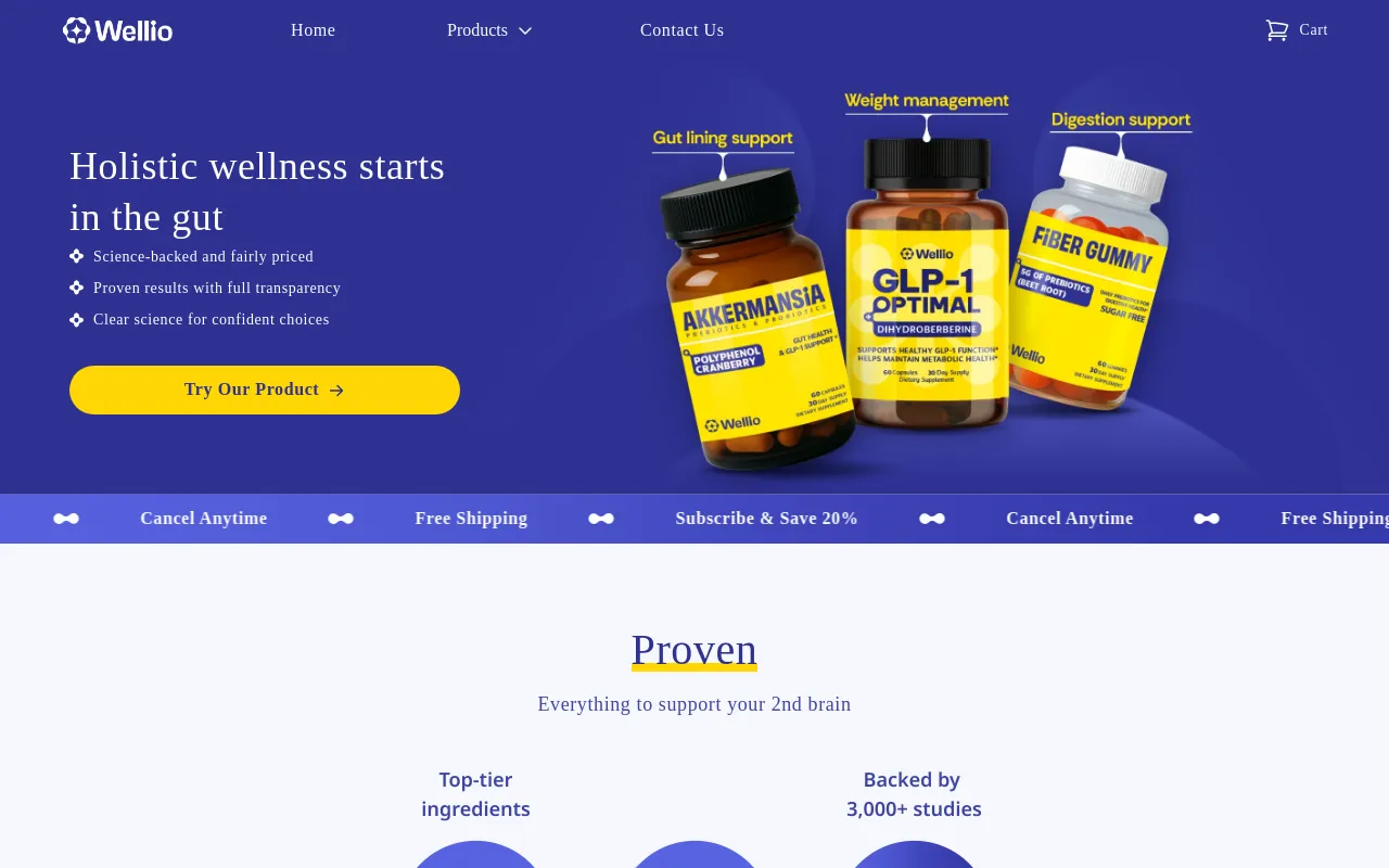 Wellio - Gut Health Experts screenshot