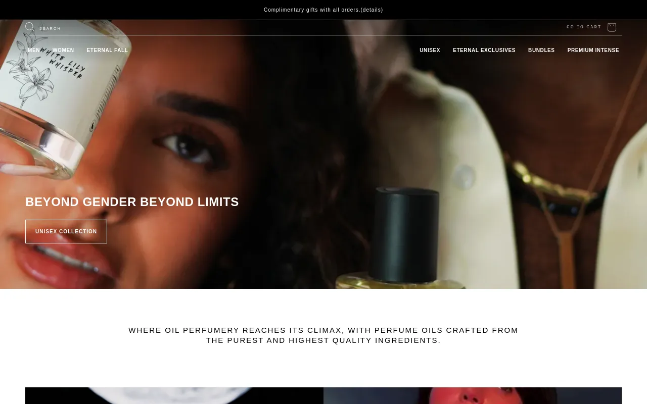 Eternalperfumeoils screenshot