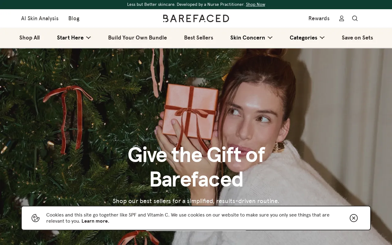 Barefaced screenshot