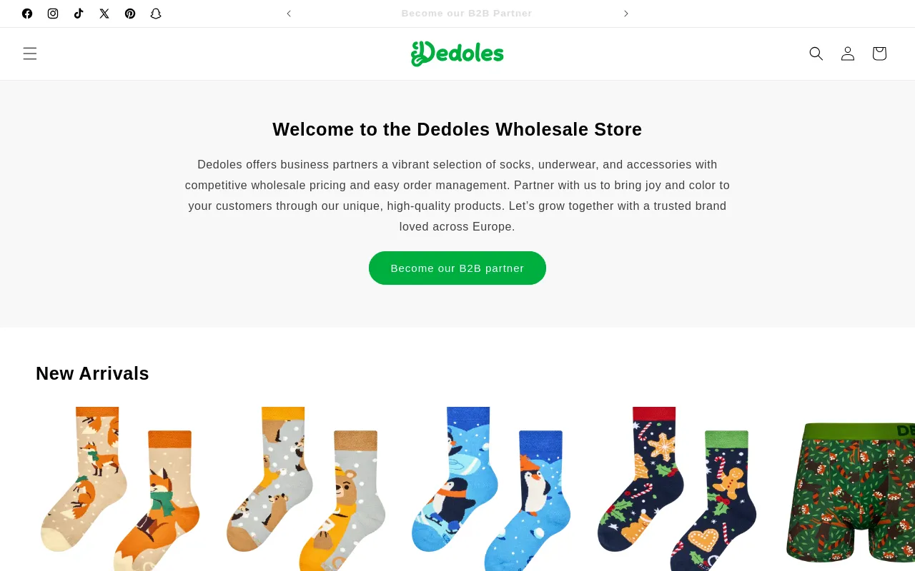 Dedoles.com screenshot