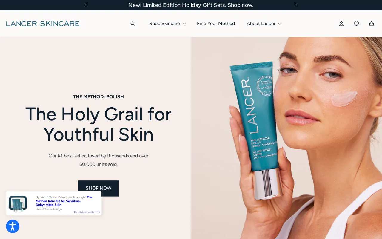 Lancer Skincare screenshot