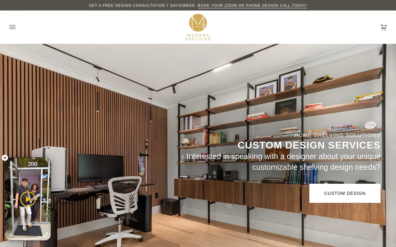 Modern Shelving screenshot