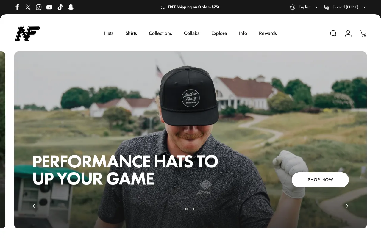 NUTHIN FANCY CO. screenshot