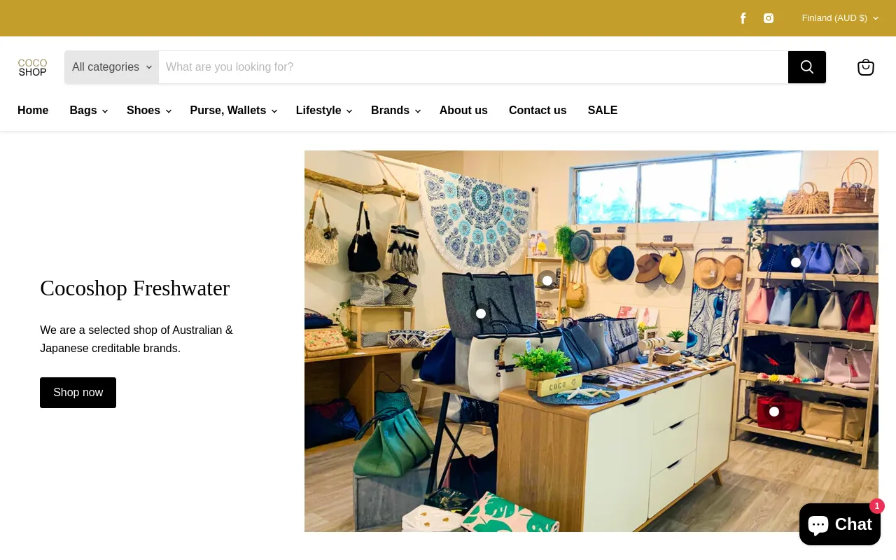 Cocoshopfreshwater screenshot