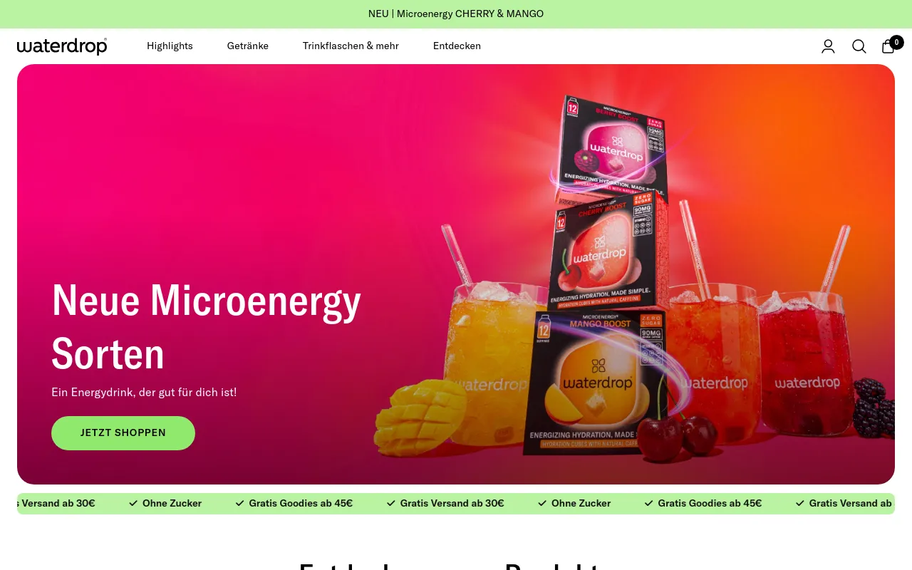waterdrop® screenshot