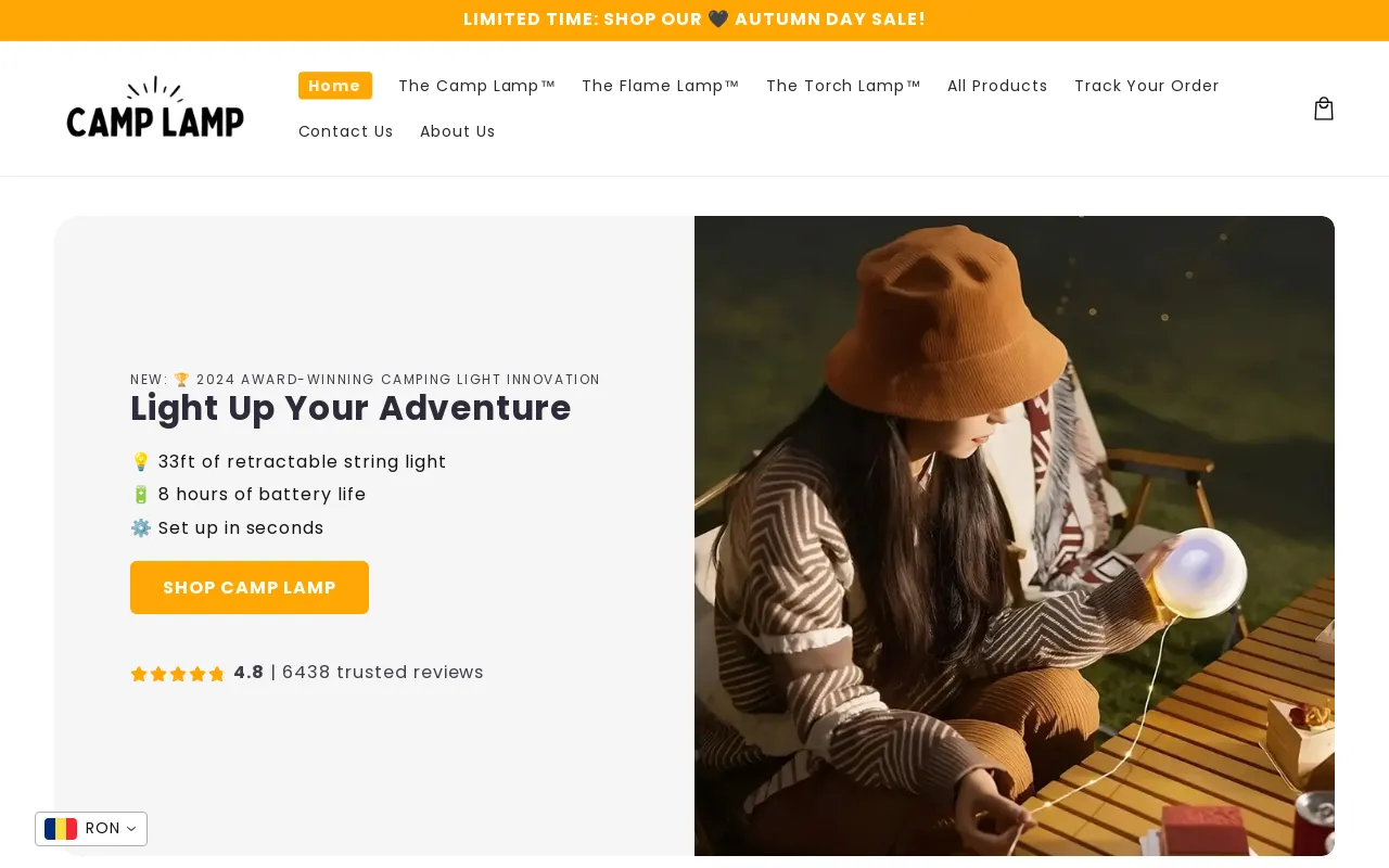 Camp Lamp screenshot