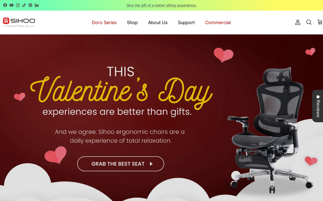 SIHOO Australia screenshot