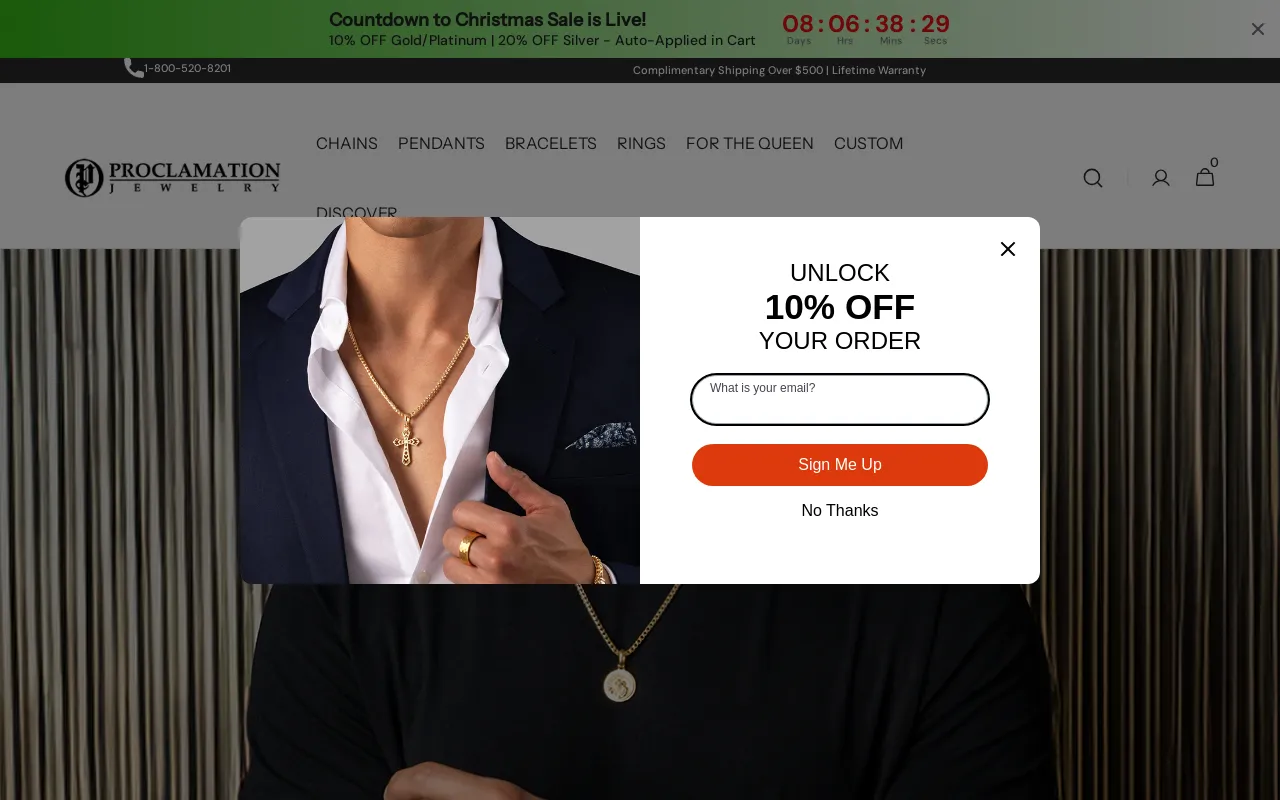 Proclamation screenshot