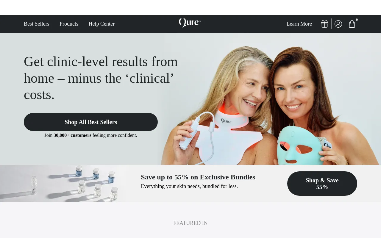 Qure Skincare screenshot