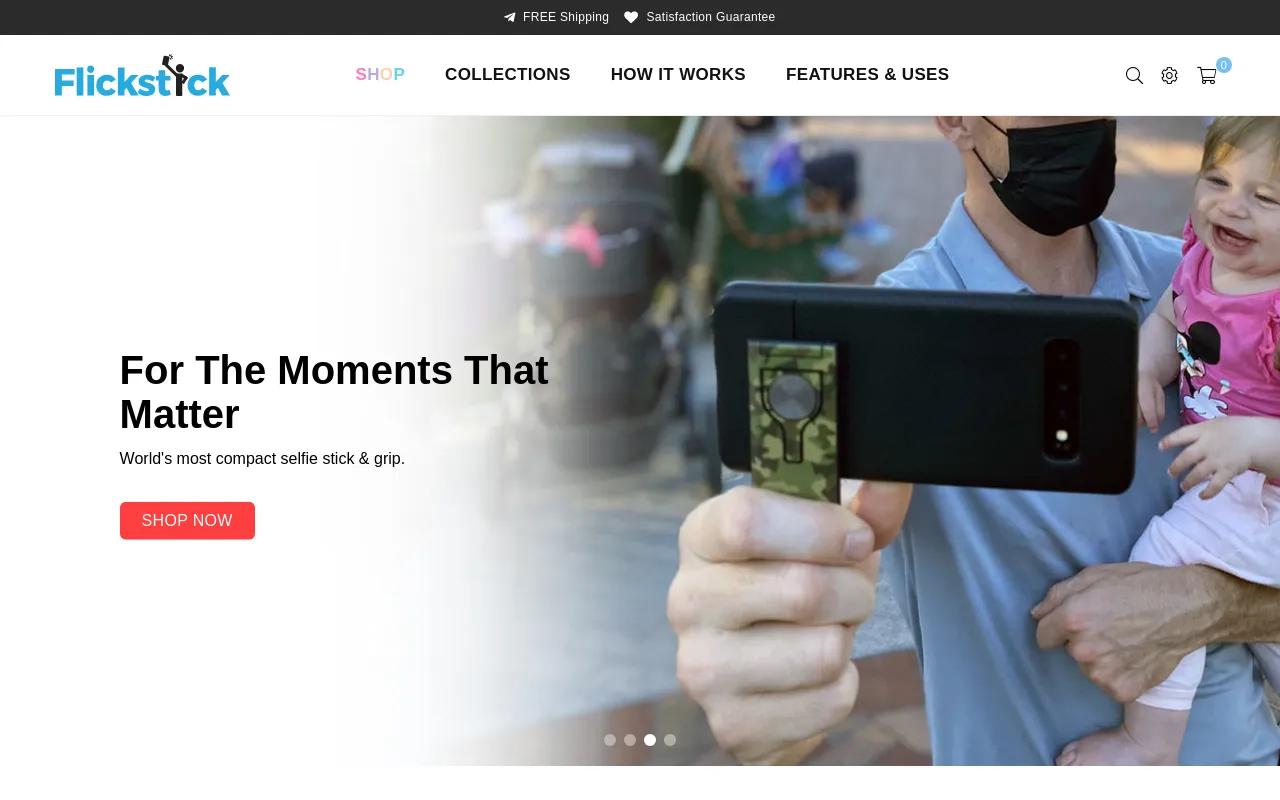 Flickstick screenshot