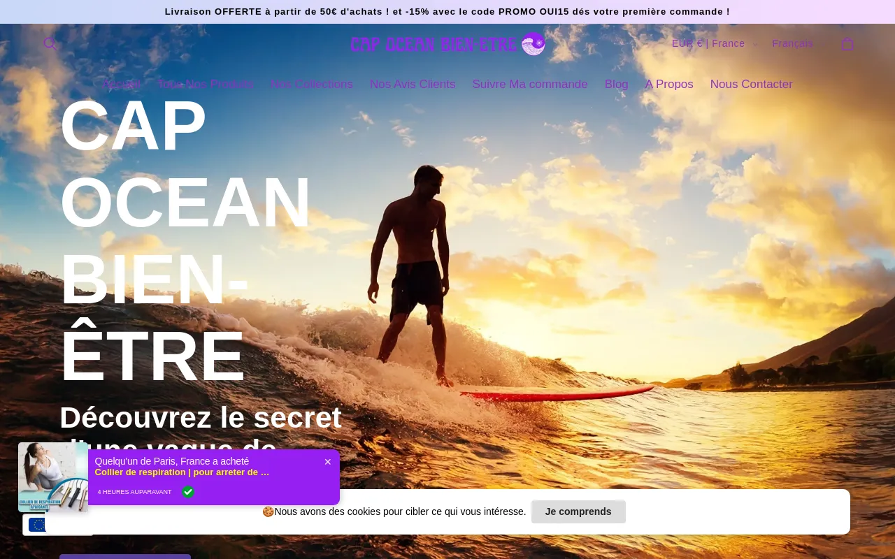 CAP OCEAN BIEN-ETRE screenshot