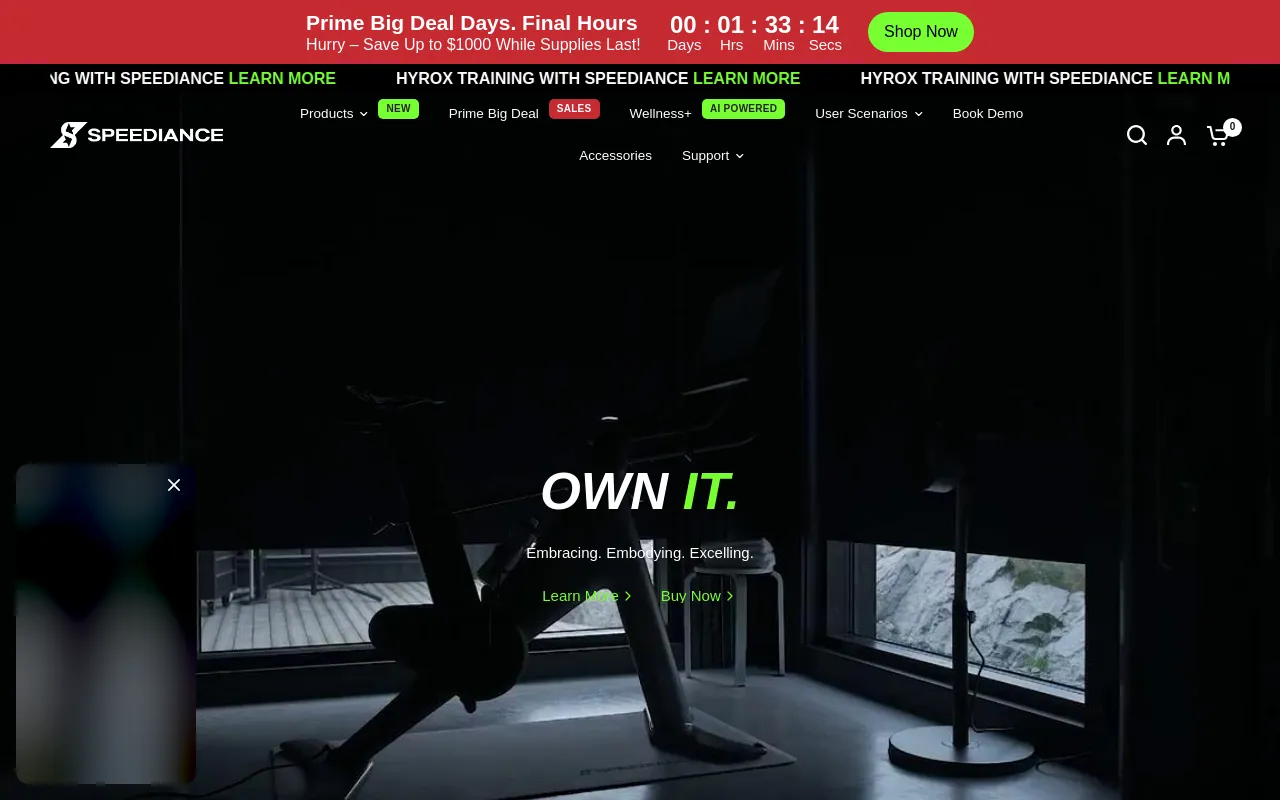 Speediance screenshot