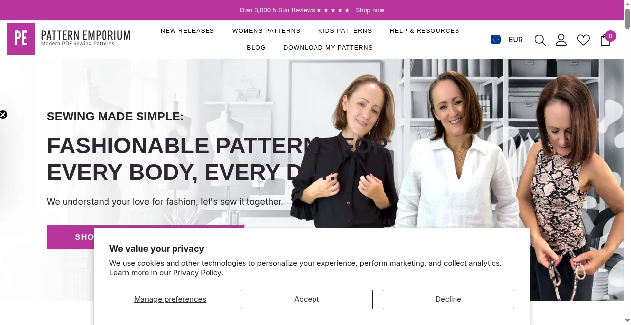 Pattern Emporium screenshot