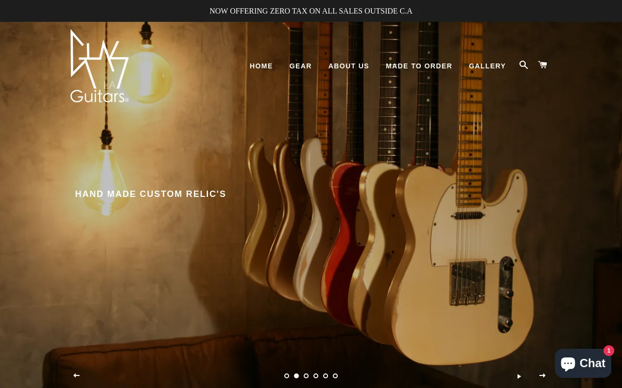 Glas Guitars screenshot