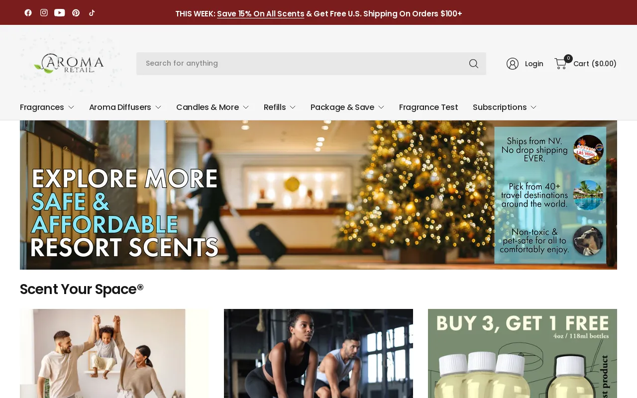 Aroma Retail screenshot