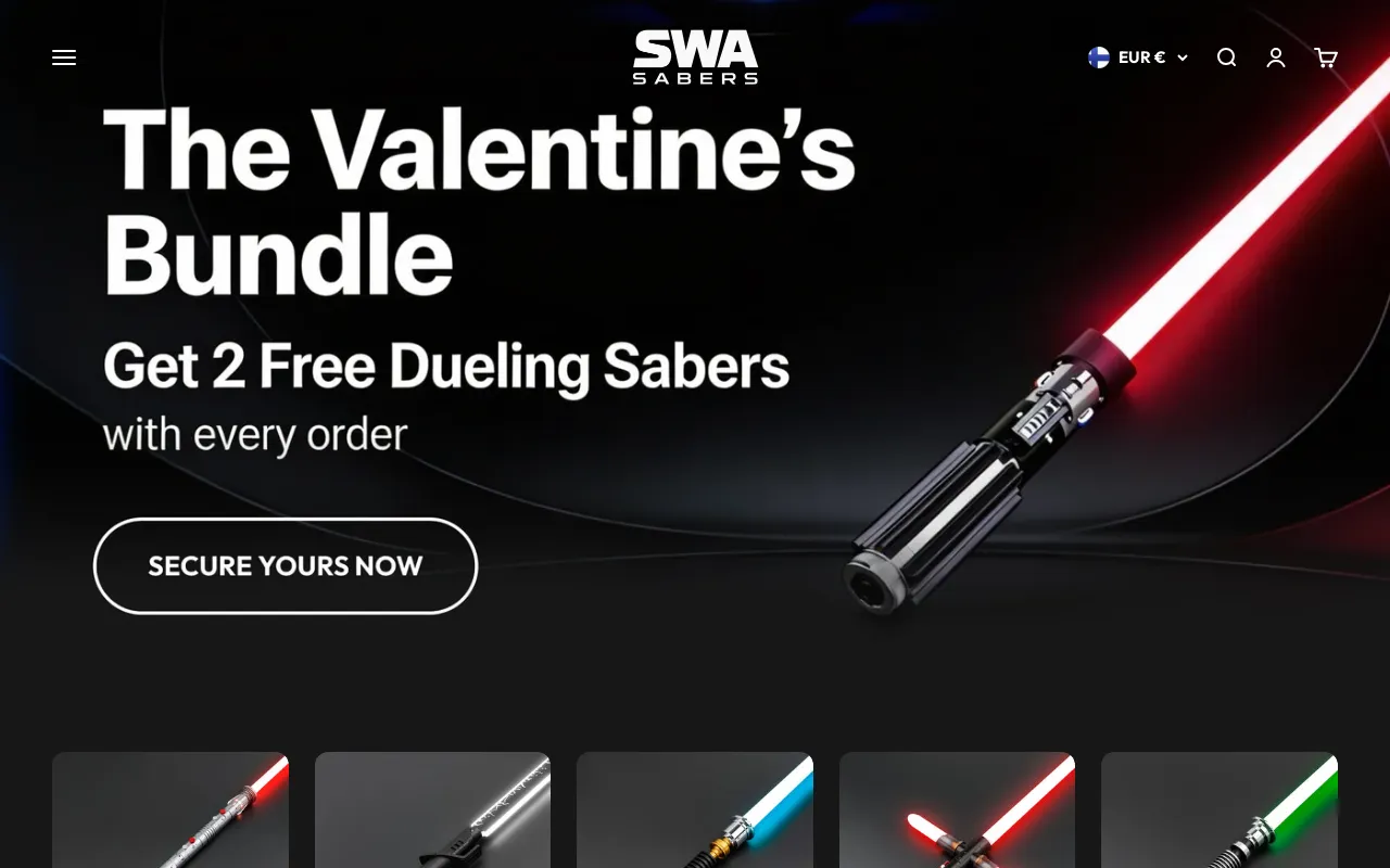 SWA Sabers screenshot