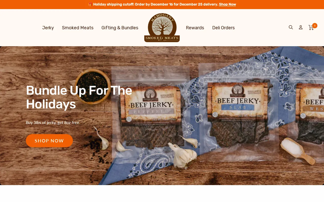 Mahogany Smoked Meats screenshot