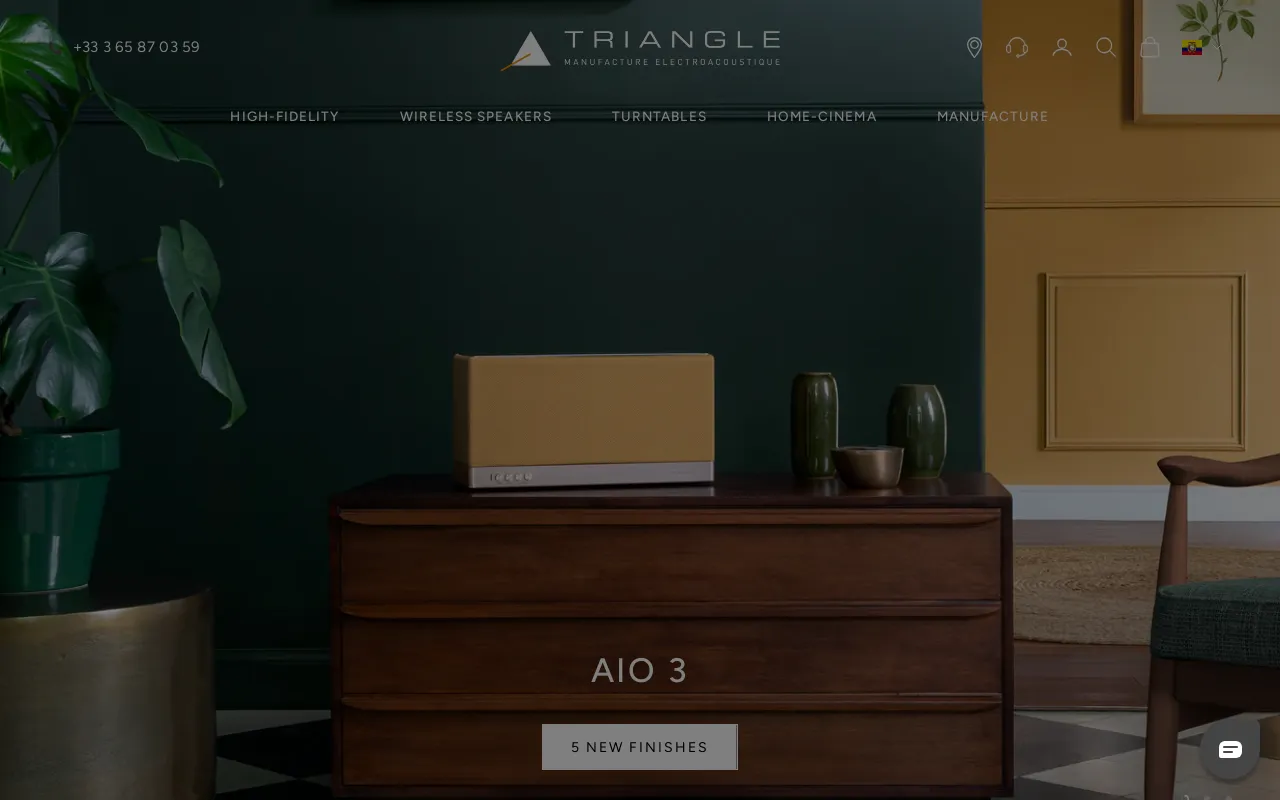 Manufacture TRIANGLE Hi-Fi screenshot