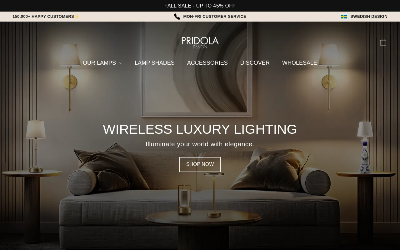 Pridola Design screenshot