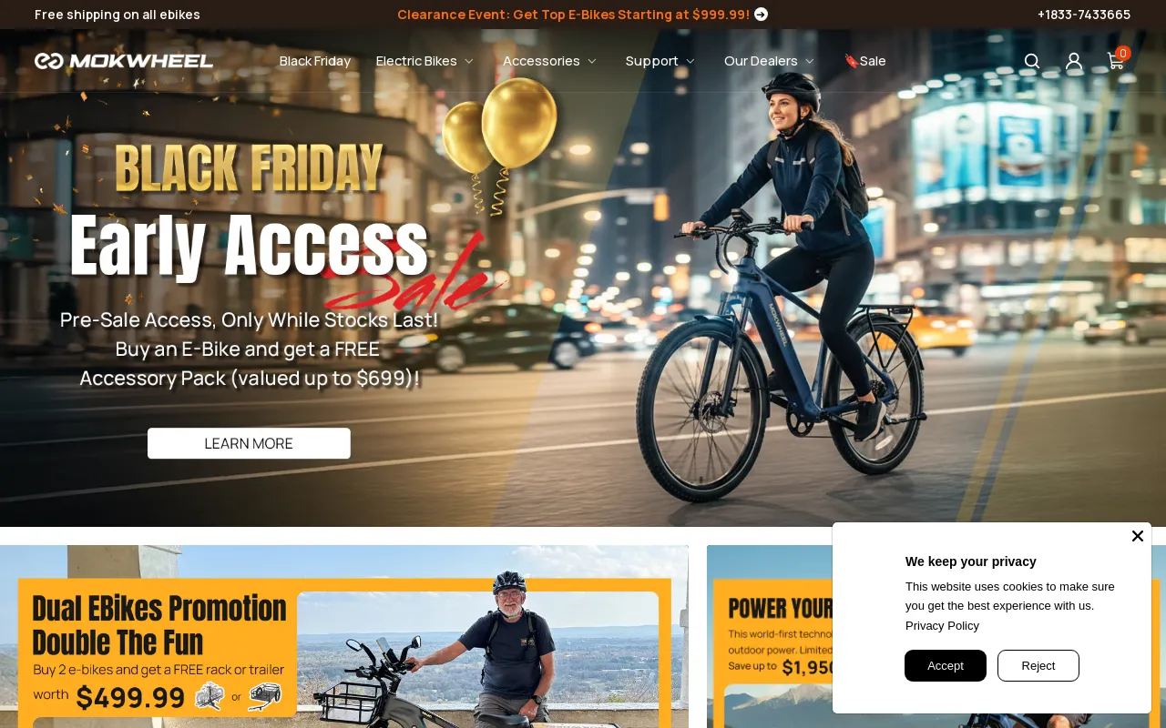 Mokwheel Bikes US screenshot