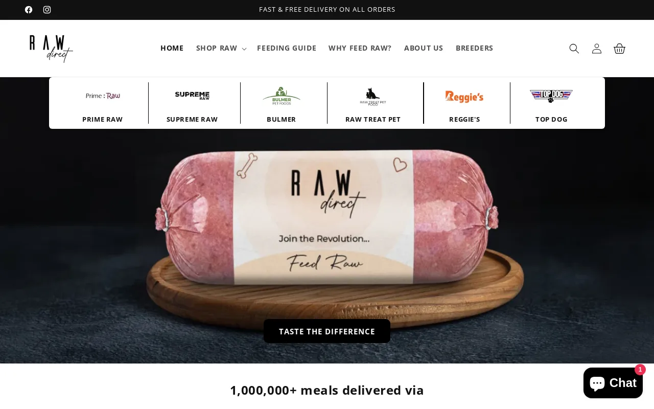 Raw Direct screenshot