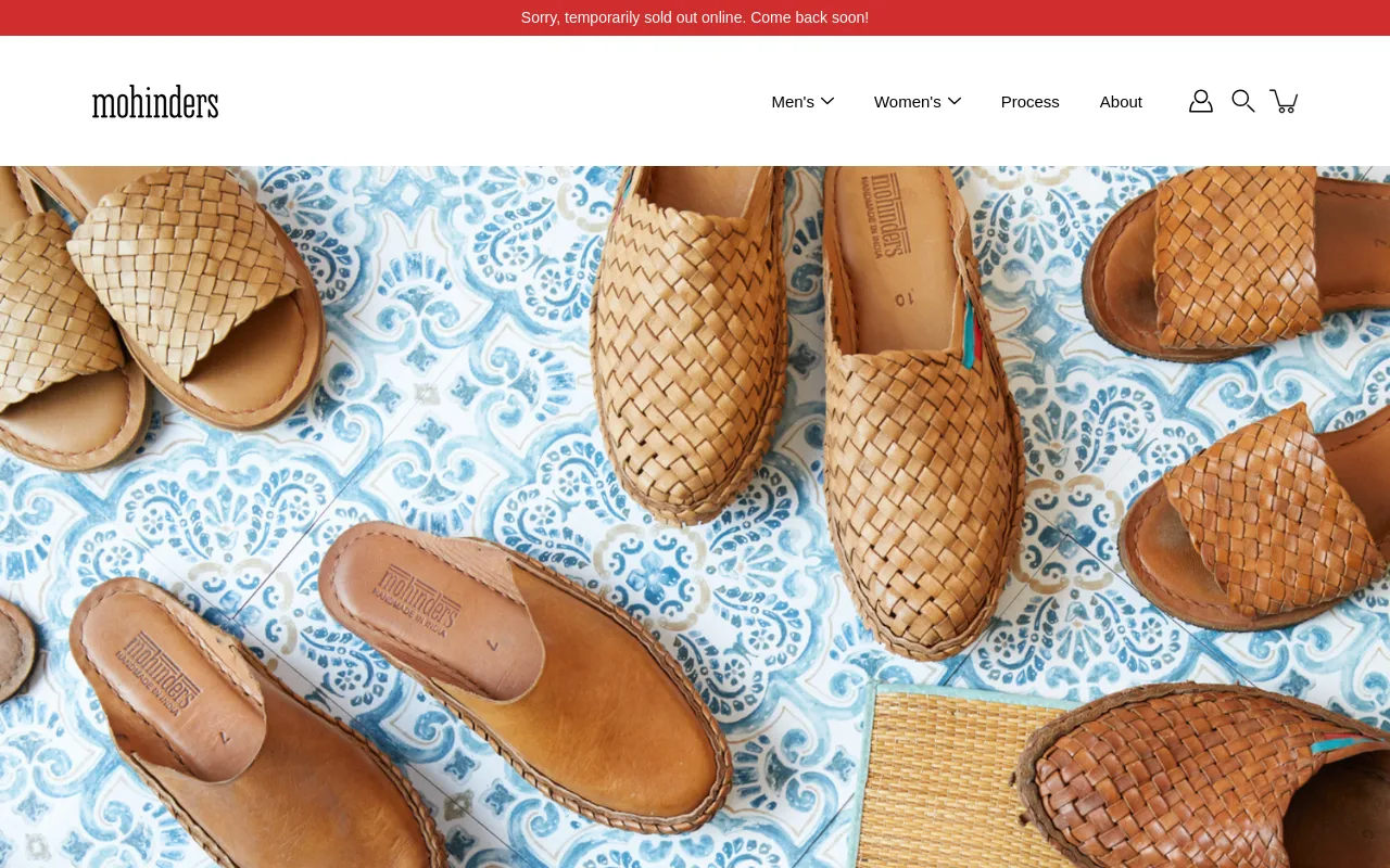Shop Mohinders Shoes screenshot