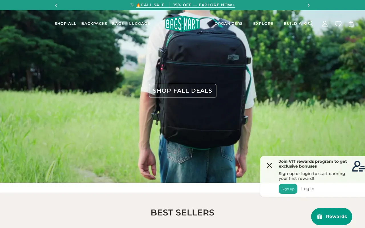 BAGSMART screenshot