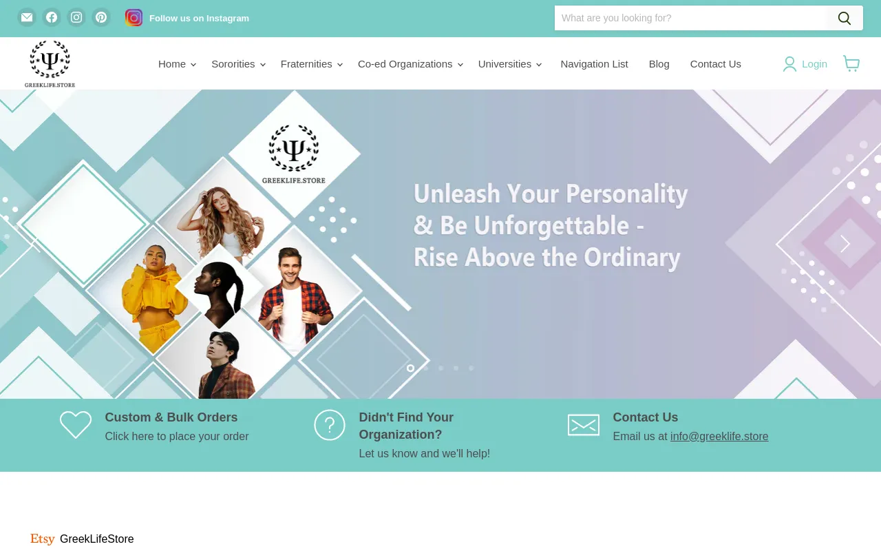 GreekLife.Store screenshot