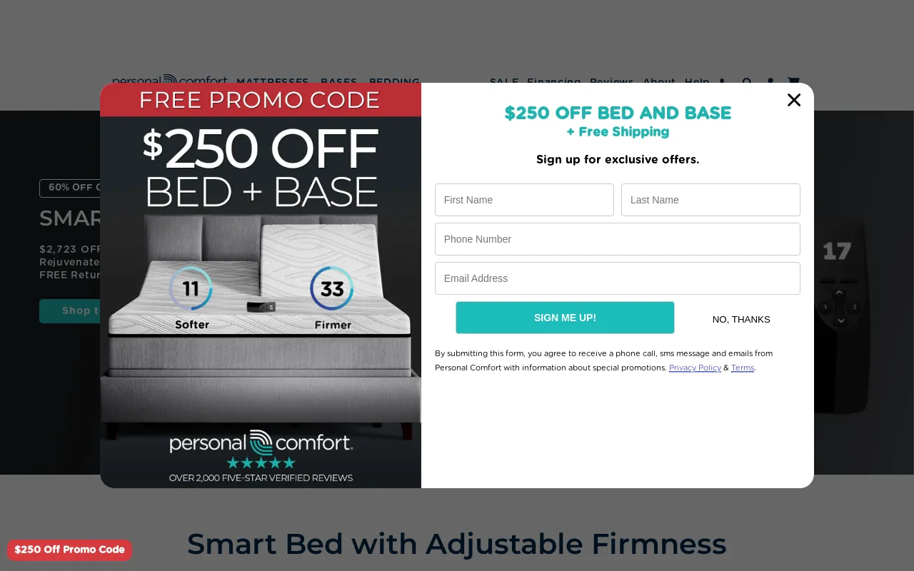 Personal Comfort screenshot