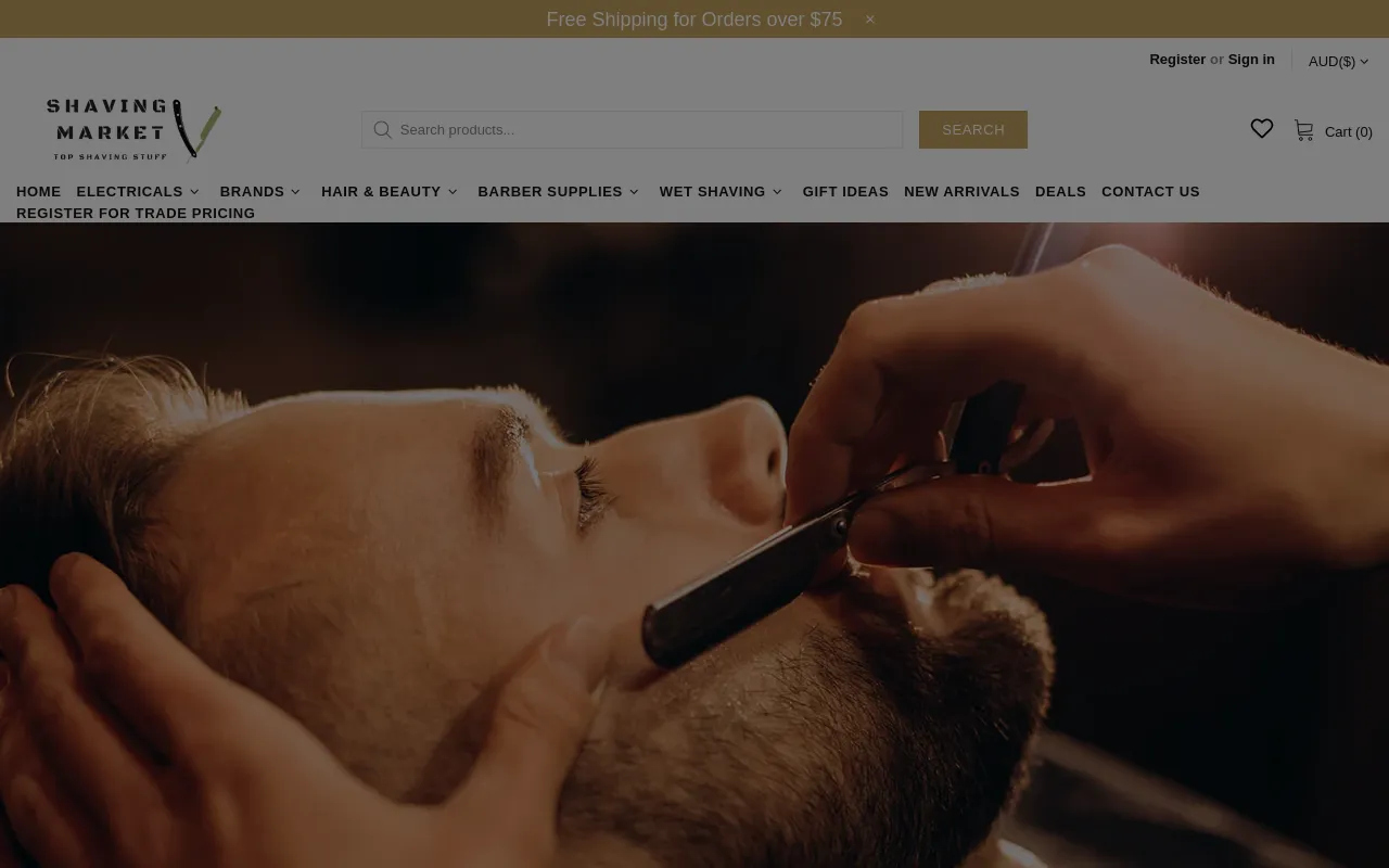 Shaving Market screenshot