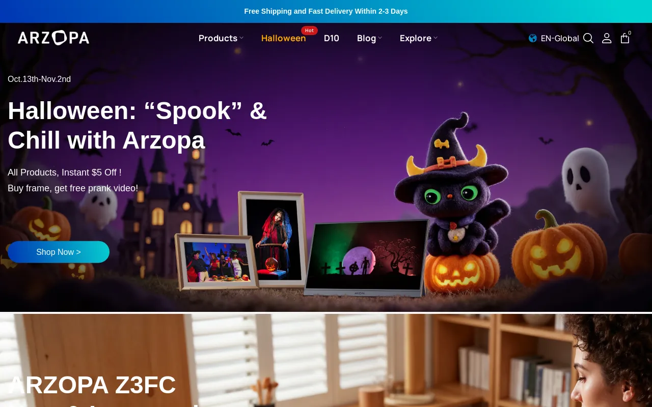 ARZOPA/Global screenshot