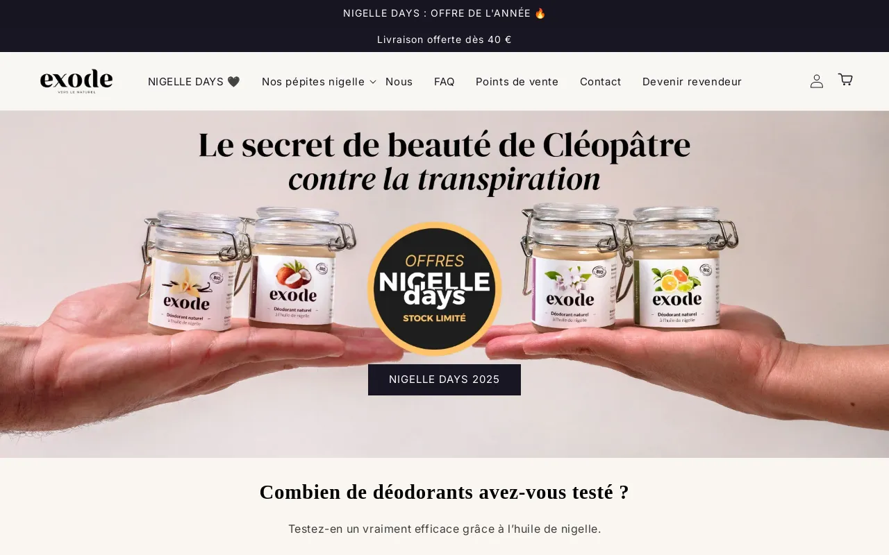 Exode naturel screenshot