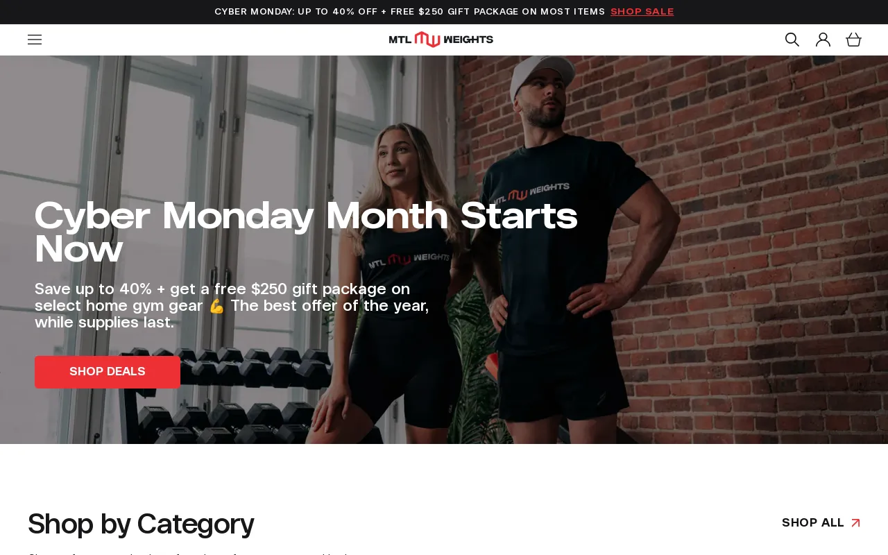 Montreal Weights screenshot