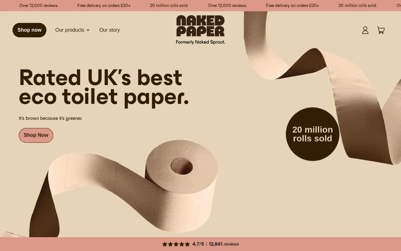 Naked Paper screenshot