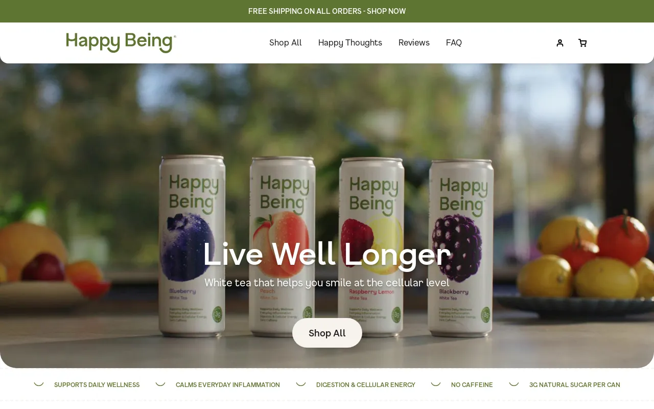 happy being screenshot