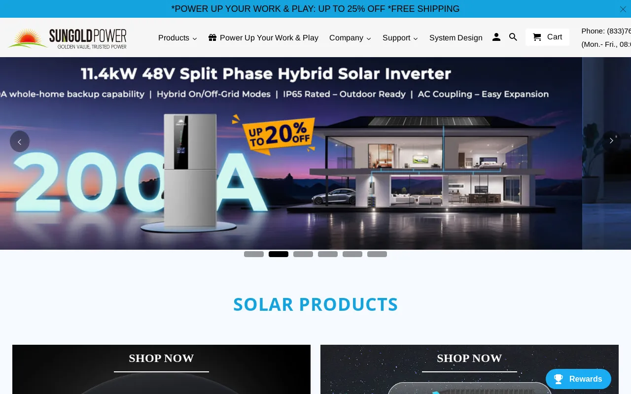 SunGoldPower screenshot