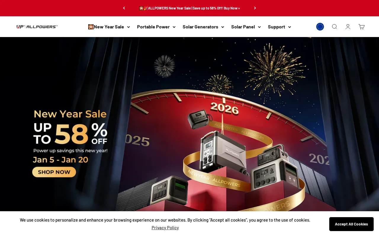 ALLPOWERS EU screenshot