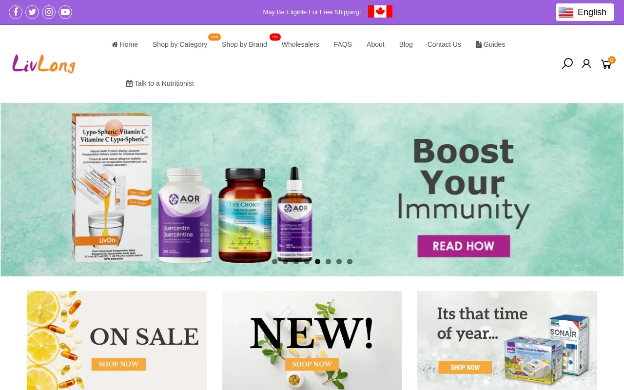 livlong.ca screenshot