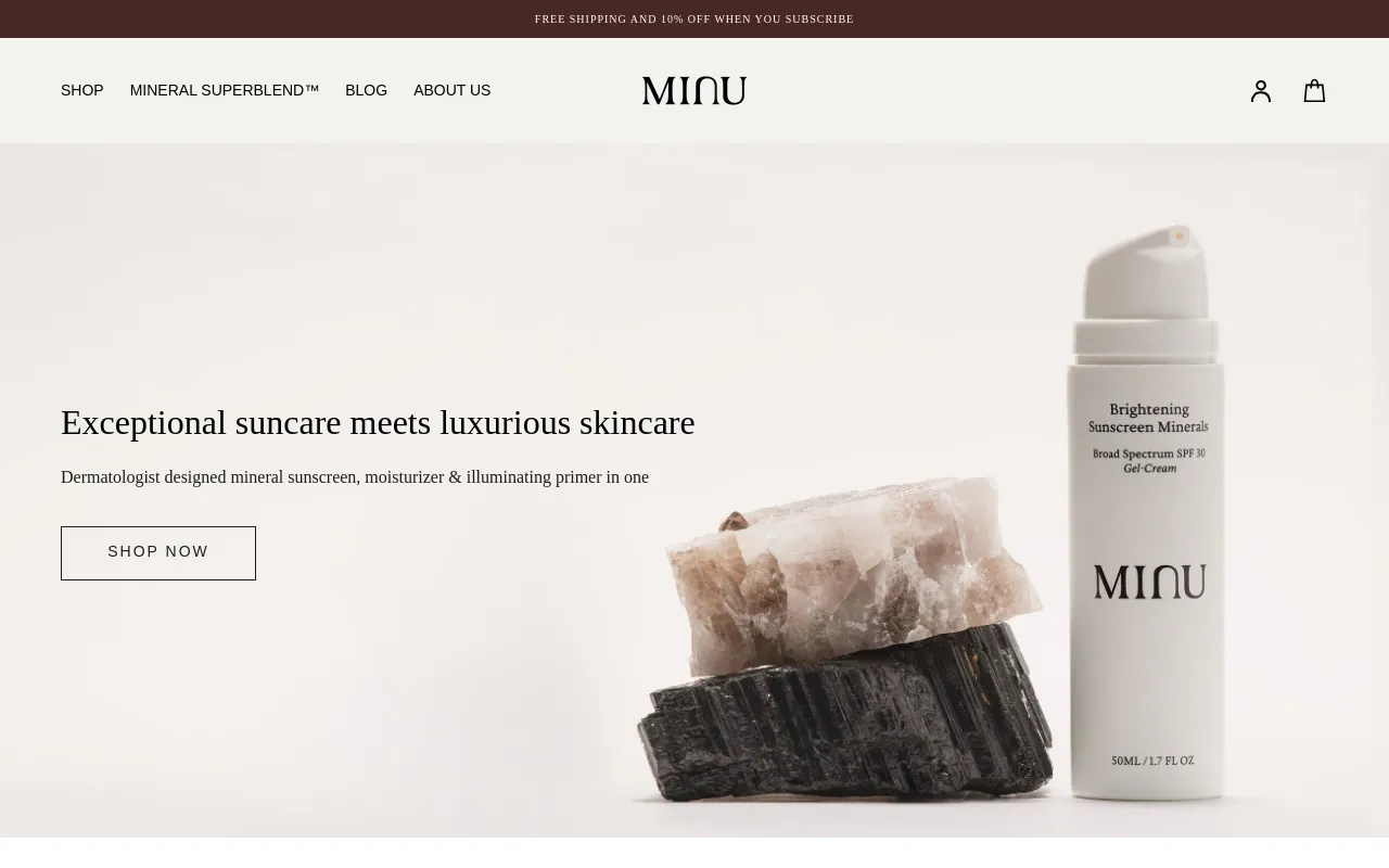 Minu screenshot