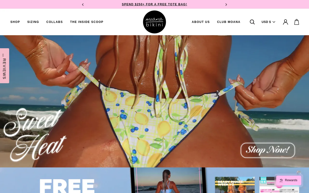 Moana Bikini - Worldwide screenshot