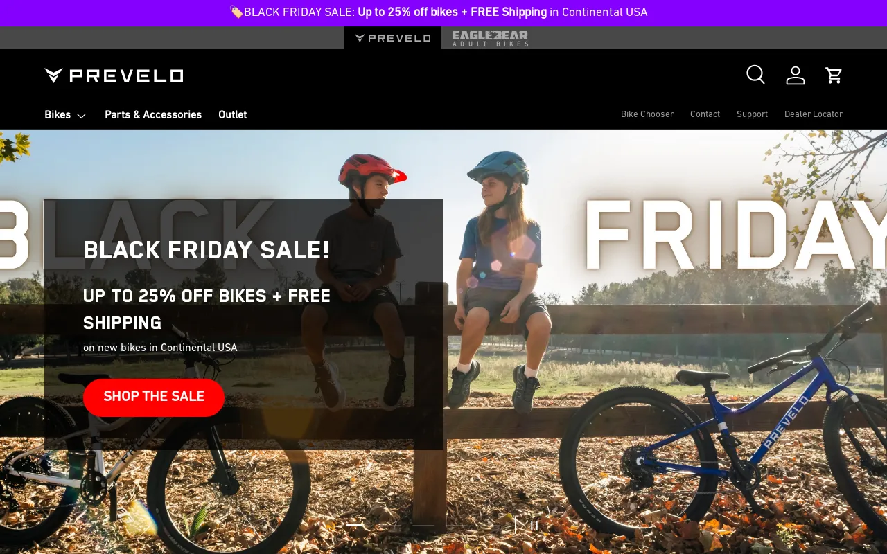 Prevelo Bikes screenshot