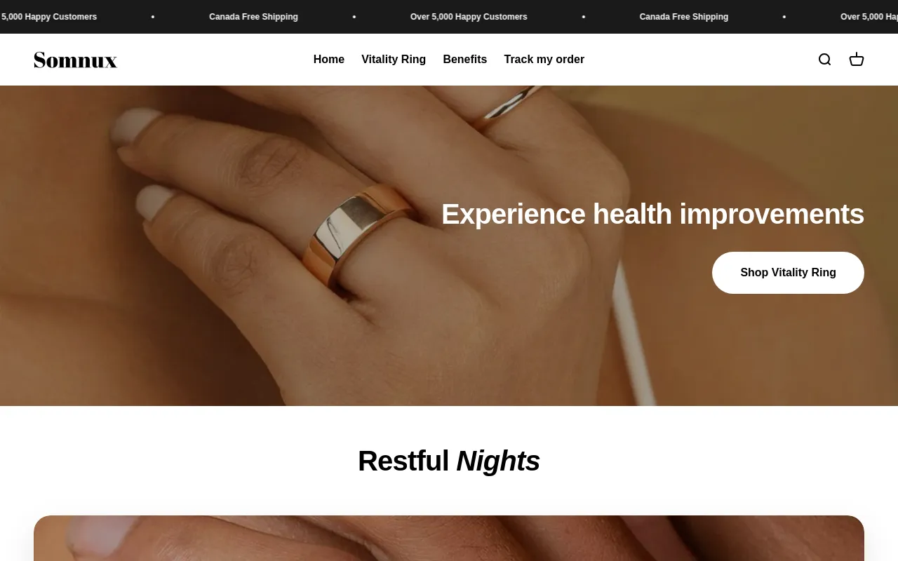 Somnux screenshot